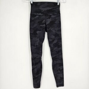 Lululemon Pants Womens 4 Align Joggers Black Camo Athletic Gym Leisure Yoga
